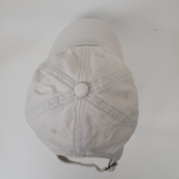 Adidas  Lot of 2 Trefoil Caps Unisex– White Strapback + Acid-Wash Denim Hat - Picture 7 of 14